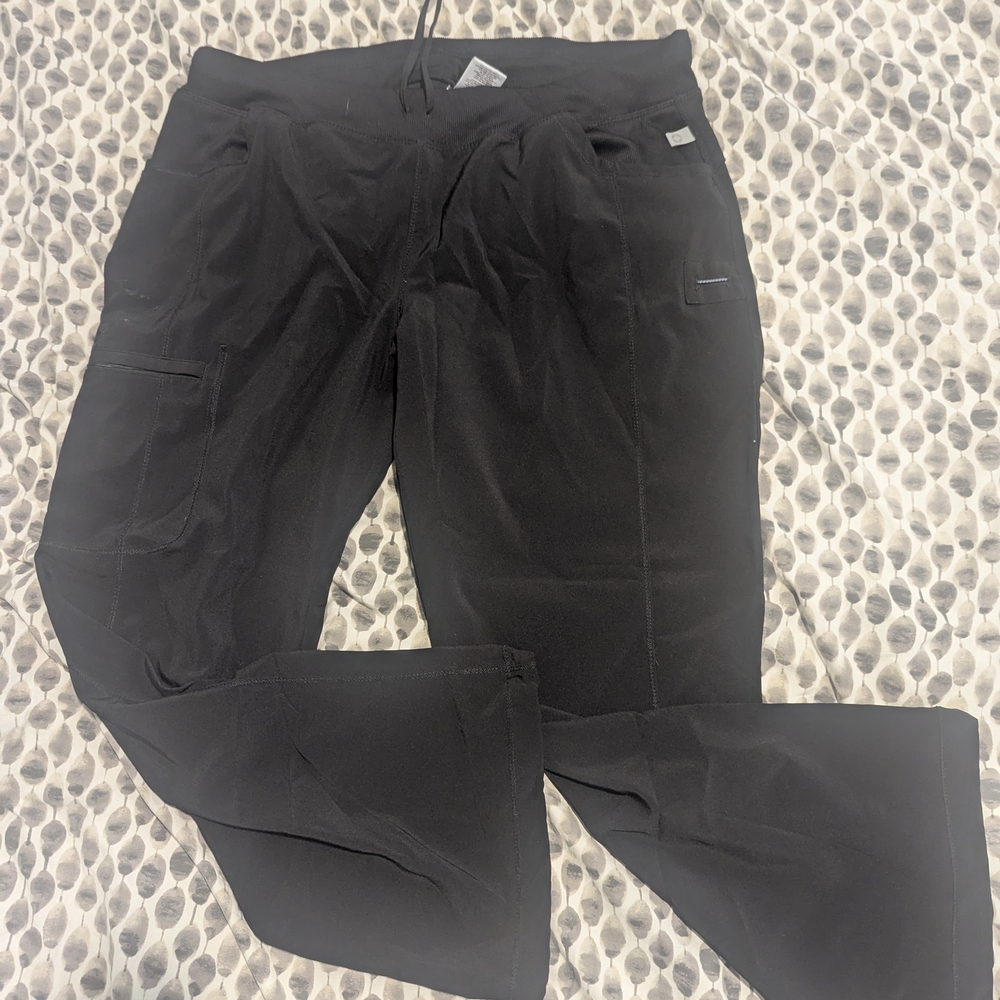 Cherokee Infinity Black Scrub Pants